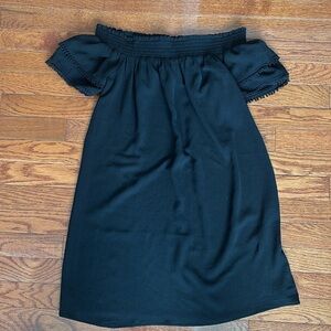 Adorable off the shoulder cover-up